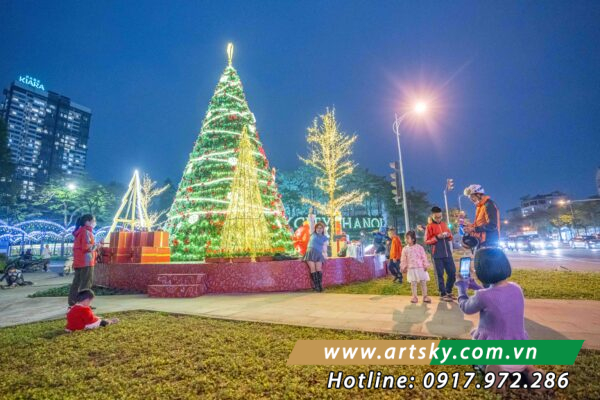 Thi công Trang trí Noel tại Thái Nguyên