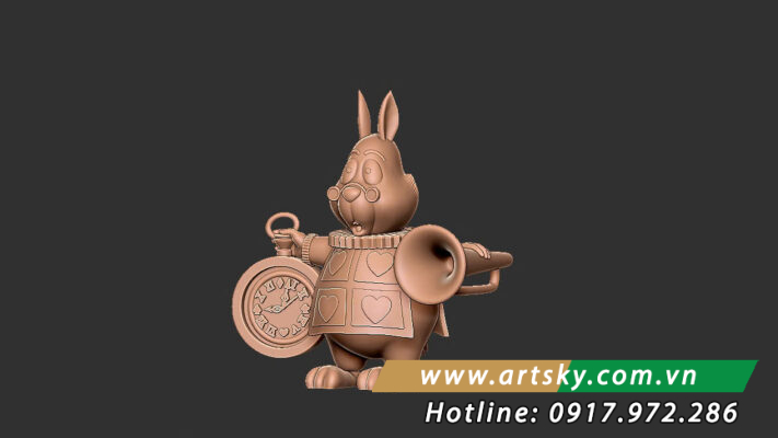 Thiết kế 3D Thỏ Béo 02 – mềm mại và thân thiện Thiết kế 3D Thỏ Béo 02 – mềm mại và thân thiện