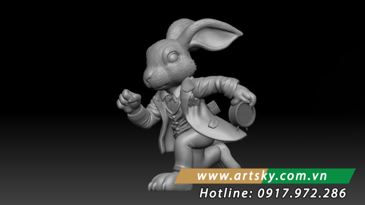 Phác thảo ý tưởng ban đầu của Thỏ Nhanh – nền tảng để hoàn thiện thiết kế 3D