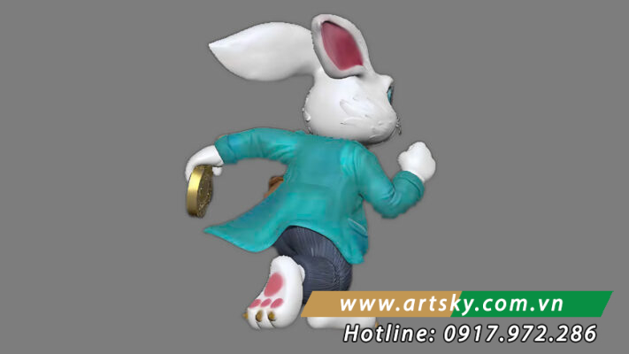 3D Thỏ Nhanh – biểu tượng ánh sáng và tốc độ tại Wonderland Hà Nội  3D Thỏ Nhanh – biểu tượng ánh sáng và tốc độ tại Wonderland Hà Nội