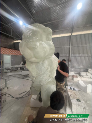 Không có công cụ làm việc chuyên nghiệp trong cơ chế composite của Artsky