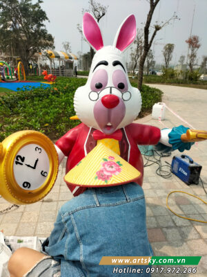 Thỏ Béo xuất hiện với tạo hình tròn trịa, đáng yêu chuẩn cổ tích Thỏ Béo xuất hiện với tạo hình tròn trịa, đáng yêu chuẩn cổ tích