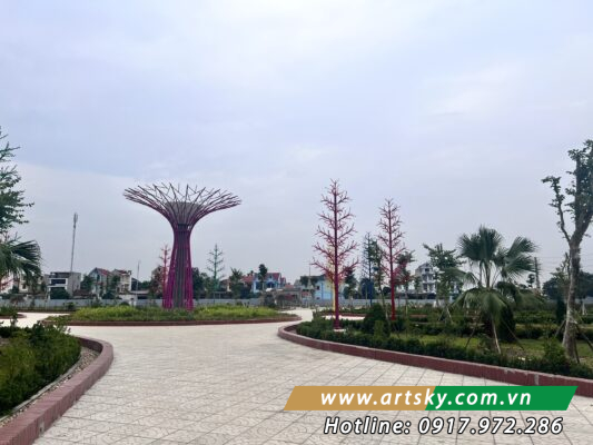 DỰ ÁN TRANG TRÍ ARTWORK CÔNG VIÊN KHU DÂN CƯ PHƯỜNG BẮC GIANG TỈNH BẮC NINH