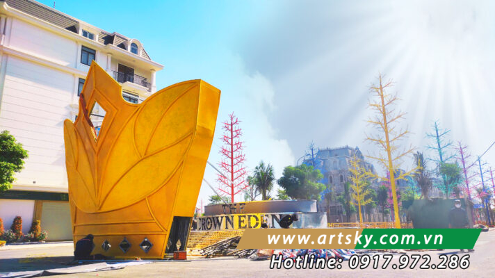 DỰ ÁN TRANG TRÍ ARTWORK BIỂU TƯỢNG KHU ĐÔ THỊ THÀNH TRUNG- BẮC GIANG