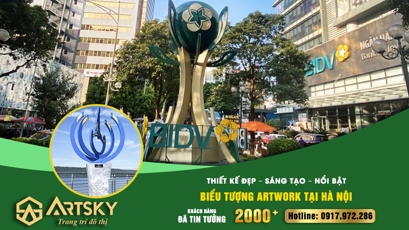 Biểu tượng artwork tại Hà Nội