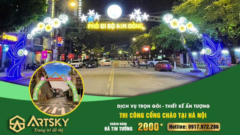 Thi Công Cổng Chào tại Hà Nội