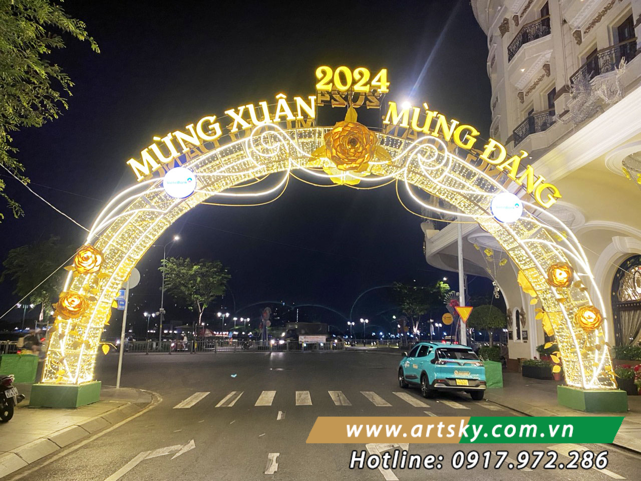 Mẫu cổng chào sự kiện đa dạng phong cách