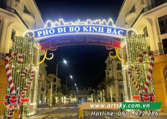 Quy trình gia công khung thép và đèn chiếu sáng tại xưởng ArtSky